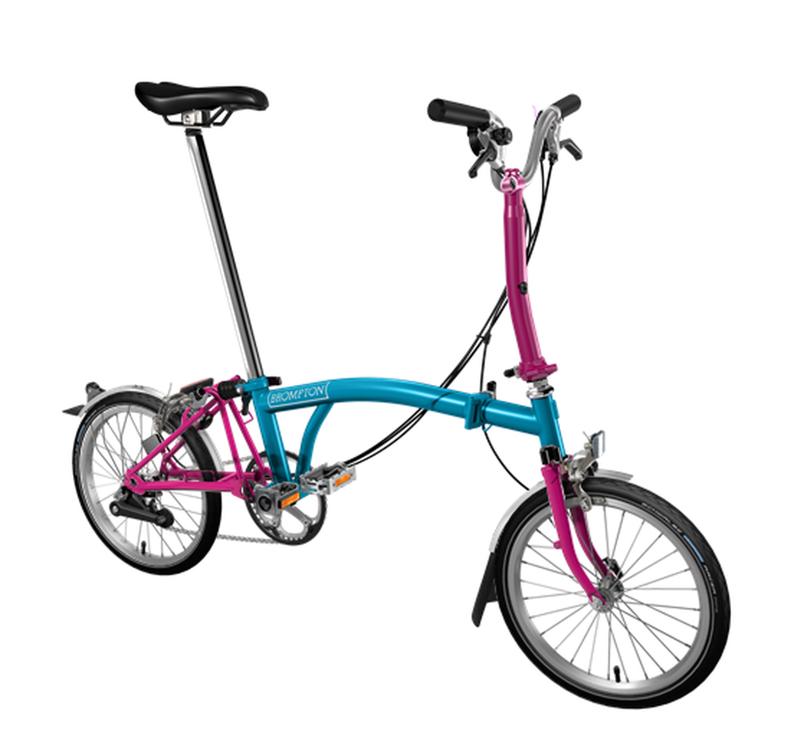 brompton hot pink